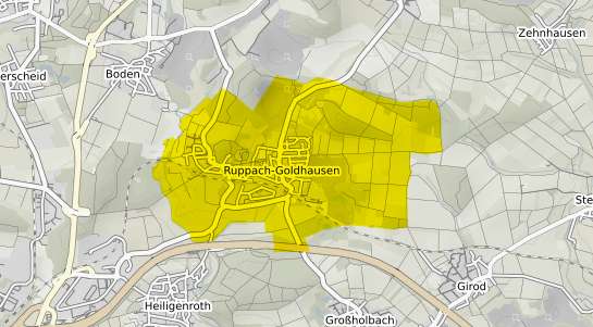 Immobilienpreisekarte Ruppach Goldhausen